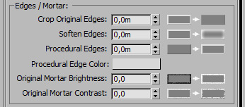 Edges and Mortar settings