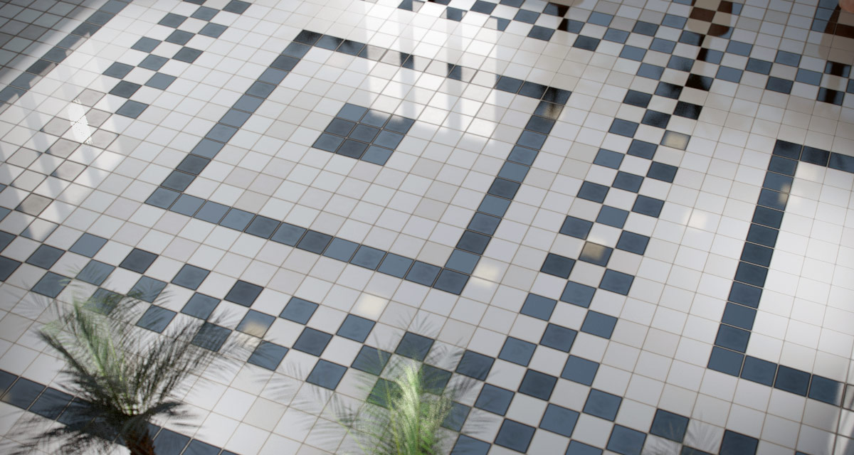 Create Mosaic Materials In 3ds Max With, Floor Tile Texture For 3ds Max